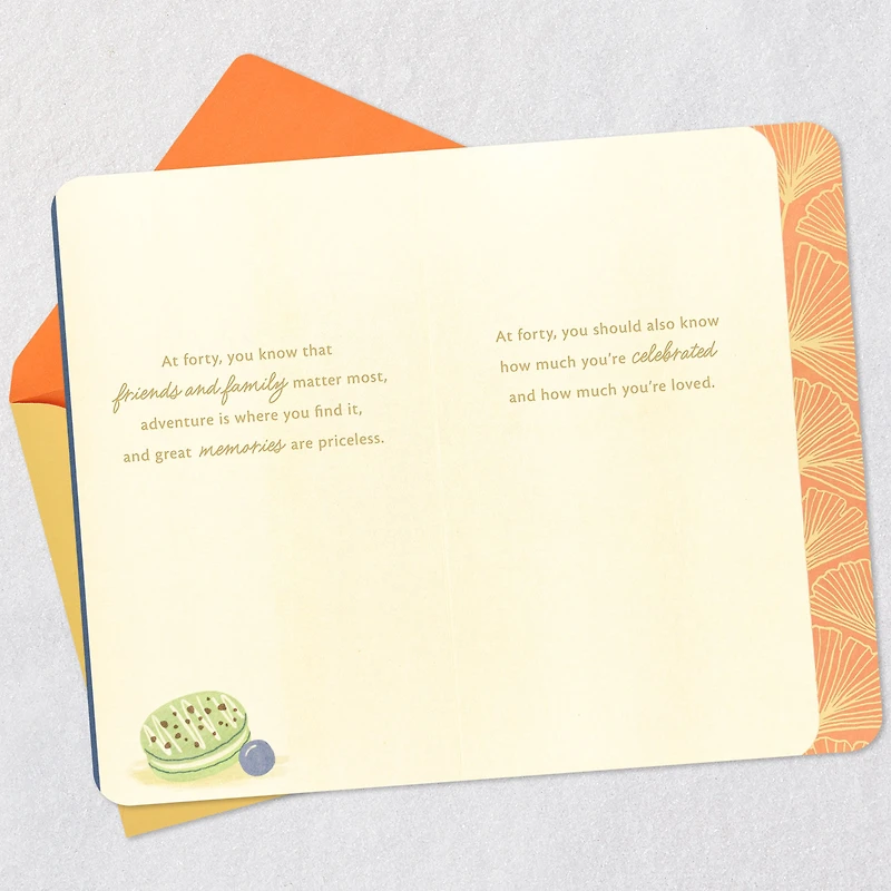 You’re Celebrated and Loved 40th Birthday Card for only USD 4.99 | Hallmark