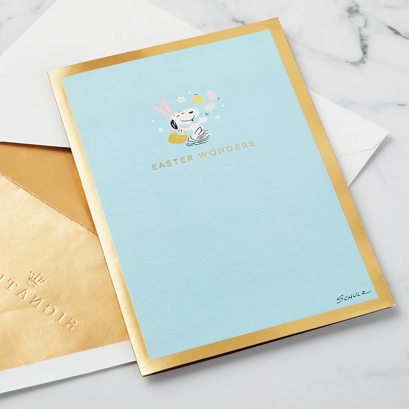 Peanuts® Snoopy and Woodstock Easter Wonders 3D Pop-Up Easter Card for only USD 14.99 | Hallmark