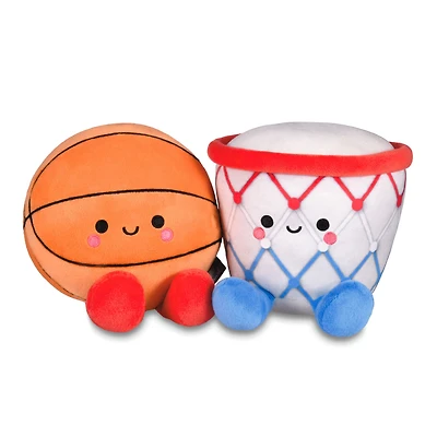 Better Together Basketball and Hoop Magnetic Plush Pair, 6" H for only USD 19.99 | Hallmark