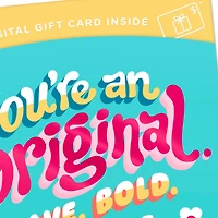 You're an Original Gift Card Greeting Birthday Card for Kids for only USD 4.99 | Hallmark