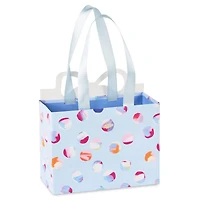 4.8" Lacey Chabert Collection Painted Dots on Periwinkle Small Gift Bag for only USD 4.49 | Hallmark