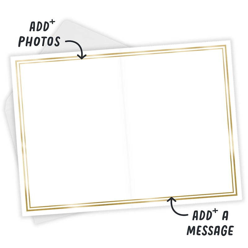 Personalized Wildflowers Frame Photo Card for only USD 4.99 | Hallmark