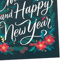 Poinsettias and Evergreen Boughs Packaged Christmas Cards, Set of 5 for only USD 5.00 | Hallmark