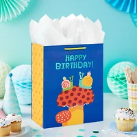 13" Happy Snails Large Birthday Gift Bag for only USD 4.99 | Hallmark