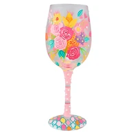 Lolita Glad You're My Mom Handpainted Wine Glass, 15 oz. for only USD 29.99 | Hallmark