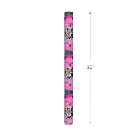 Barbie™ and Friends on Pink Christmas Wrapping Paper Roll, 25 sq. ft. for only USD 4.99 | Hallmark