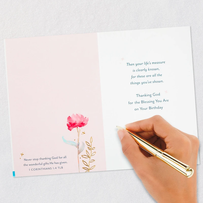 You are a Blessing Religious Birthday Card for only USD 5.59 | Hallmark