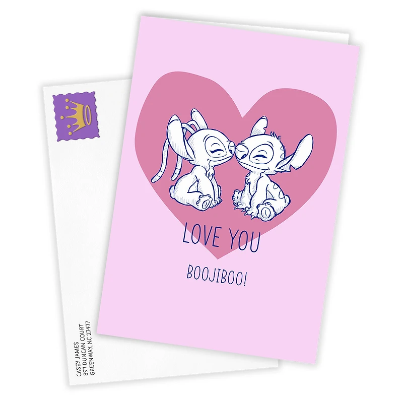 Disney Lilo & Stitch Custom Valentine's Day Card for only USD 4.99 | Hallmark