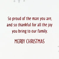 So Proud and Thankful Christmas Card for Son for only USD 5.59 | Hallmark