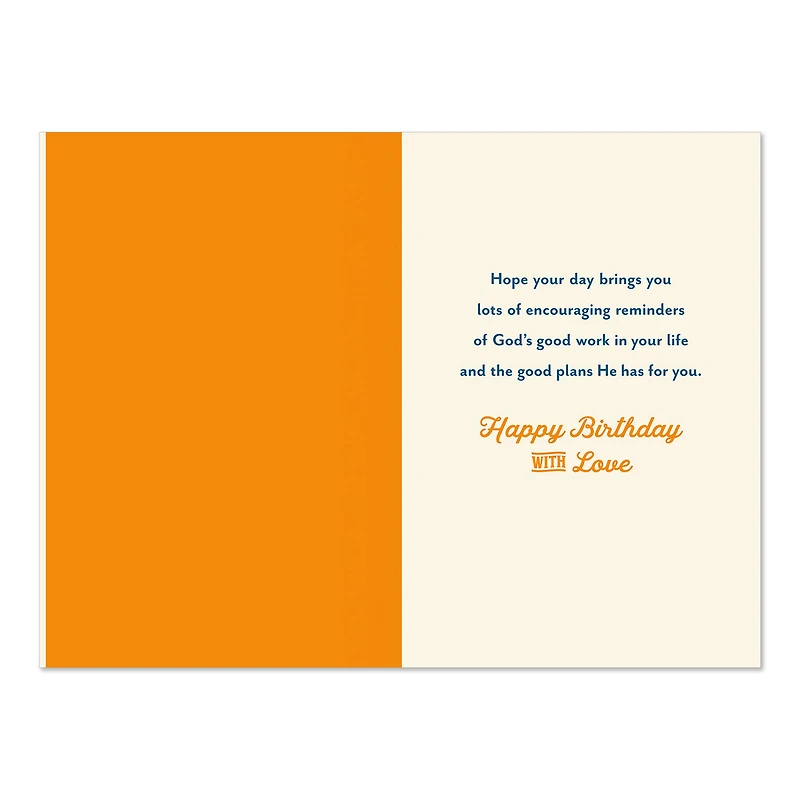 God's Good Work in Your Life Religious Birthday Card for Grandson for only USD 4.99 | Hallmark