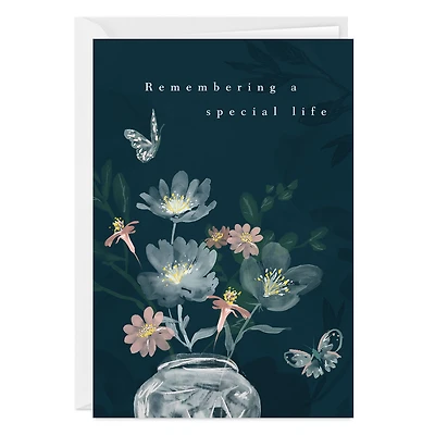 Remembering a Special Life Custom Sympathy Card for only USD 4.99 | Hallmark