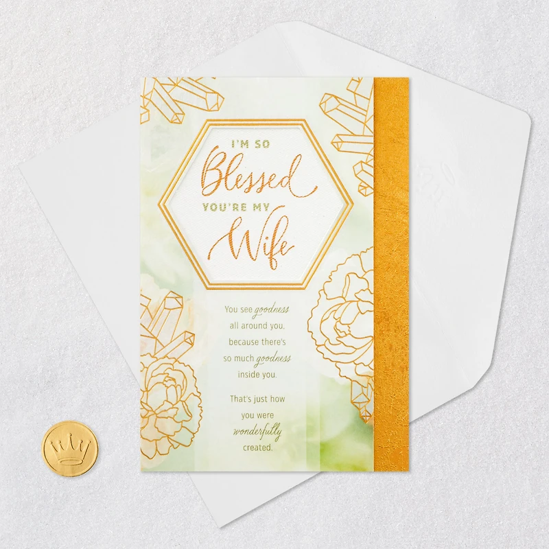 So Blessed You're My Wife Birthday Card for only USD 7.59 | Hallmark
