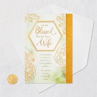 So Blessed You're My Wife Birthday Card for only USD 7.59 | Hallmark