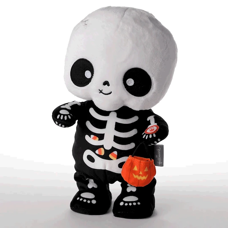 Trick-or-Treat Skeleton Plush With Sound and Motion, 10" for only USD 42.99 | Hallmark