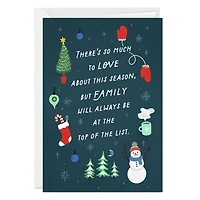 Season of Family Custom Christmas Card for only USD 4.99 | Hallmark