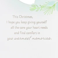 Comfort in Your Warmest Memories Christmas Sympathy Card for only USD 6.99 | Hallmark