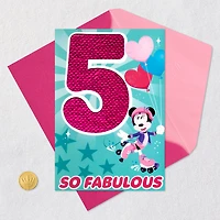 Disney Minnie Mouse 5th Birthday Card for Her for only USD 6.59 | Hallmark