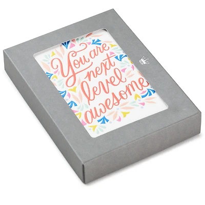 You Are Next Level Awesome Boxed Blank Note Cards Multipack, Pack of 10 for only USD 11.99 | Hallmark