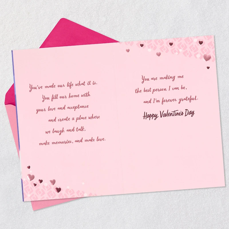 Blessed With a Happy Life and Amazing Wife Valentine's Day Card for only USD 6.99 | Hallmark