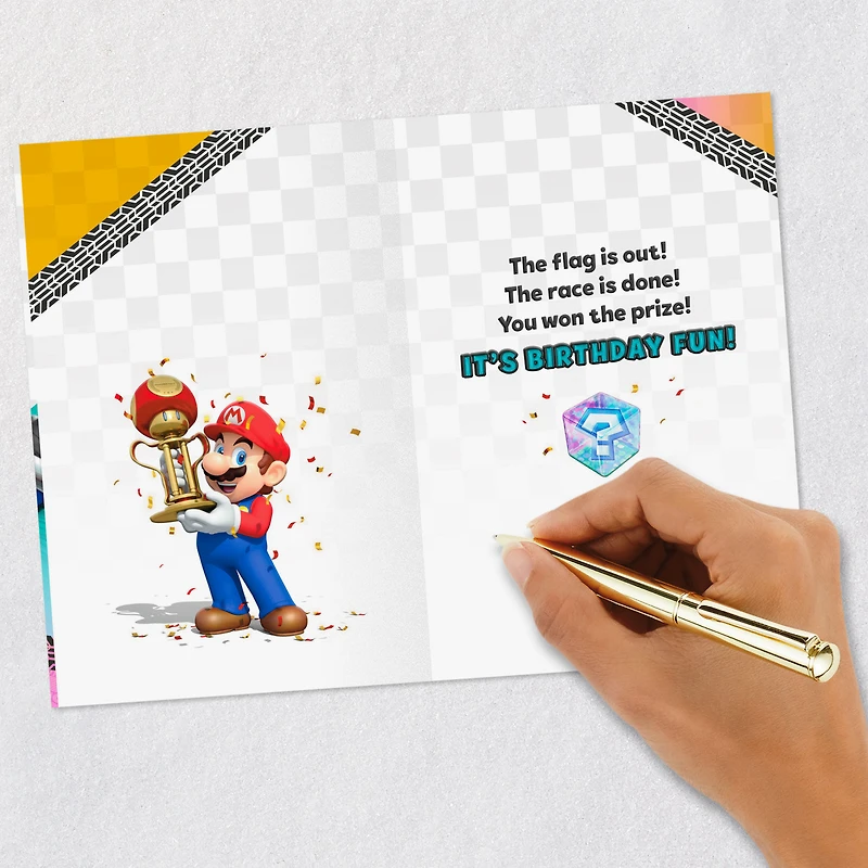 Nintendo Mario Kart™ Let's Ride Birthday Card for only USD 2.99 | Hallmark