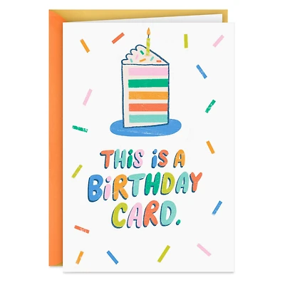 This Card Doesn't Do Anything Funny Birthday Card for only USD 4.49 | Hallmark