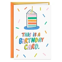 This Card Doesn't Do Anything Funny Birthday Card for only USD 4.49 | Hallmark