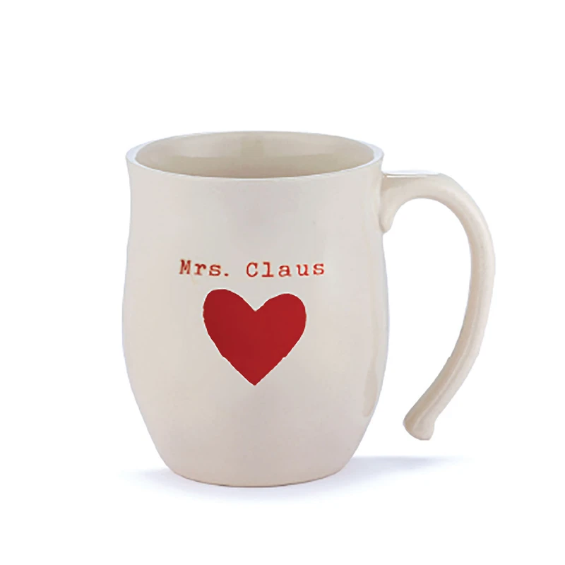 Demdaco Mrs. Claus Red Heart Holiday Mug, 16 oz. for only USD 14.99 | Hallmark