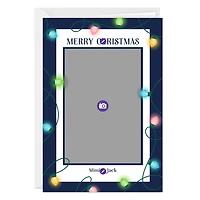 String Lights Frame Custom Christmas Card for only USD 4.99 | Hallmark