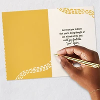 Until You Feel Like You Again Get Well Card for only USD 4.99 | Hallmark