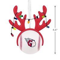 MLB Cleveland Guardians™ Reindeer Baseball Hallmark Ornament for only USD 12.99 | Hallmark