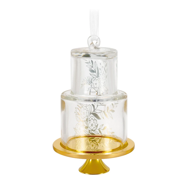 Our Sweet Beginning 2025 Glass Ornament for only USD 30.99 | Hallmark