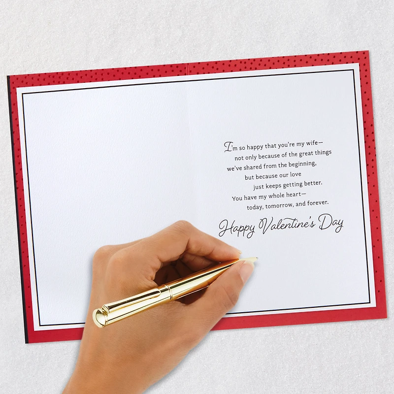 You Have My Whole Heart Valentine's Day Card for Wife for only USD 6.99 | Hallmark