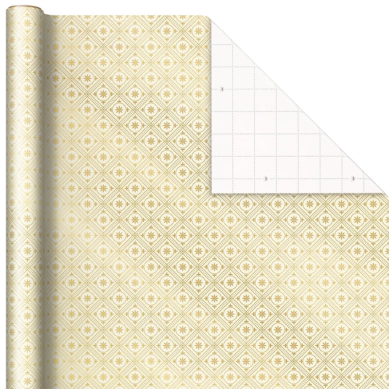 Gold and Green 3-Pack Christmas Wrapping Paper Assortment, 120 sq. ft. for only USD 16.99 | Hallmark