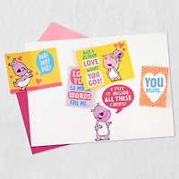All My Love Can't Fit Inside Funny Mother's Day Card for Wife With Mini Cards for only USD 6.99 | Hallmark