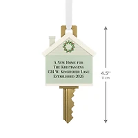 New Home Key Personalized Ornament, Custom Text for only USD 31.99 | Hallmark