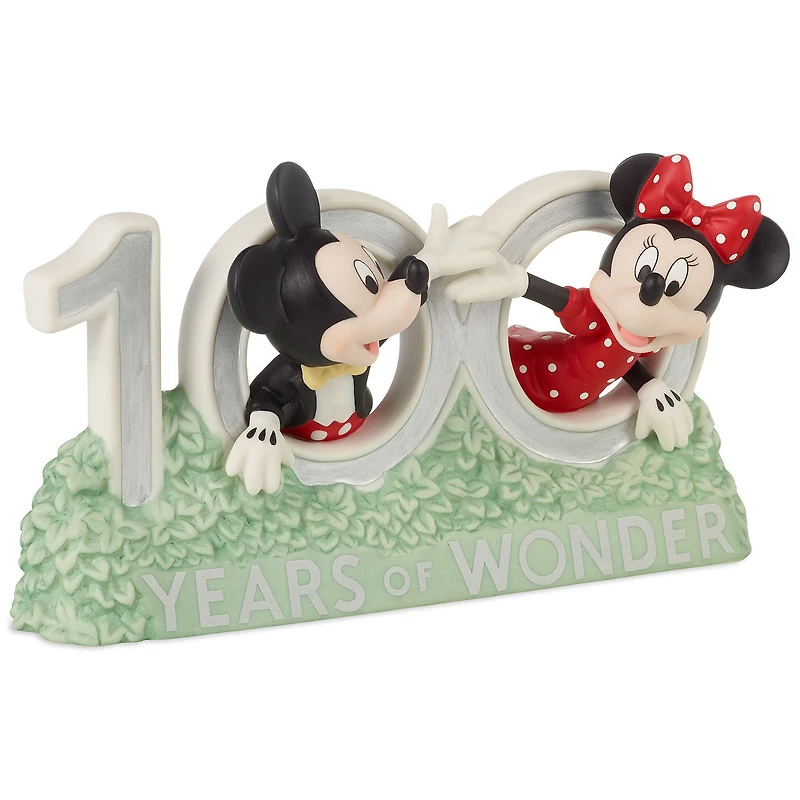 Precious Moments Disney 100 Years of Wonder Mickey and Minnie Figurine, 4.6" for only USD 134.99 | Hallmark