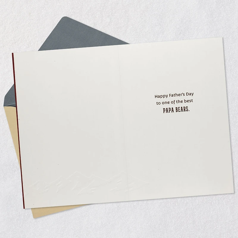 One of the Best Papa Bears Father's Day Card for only USD 7.99 | Hallmark
