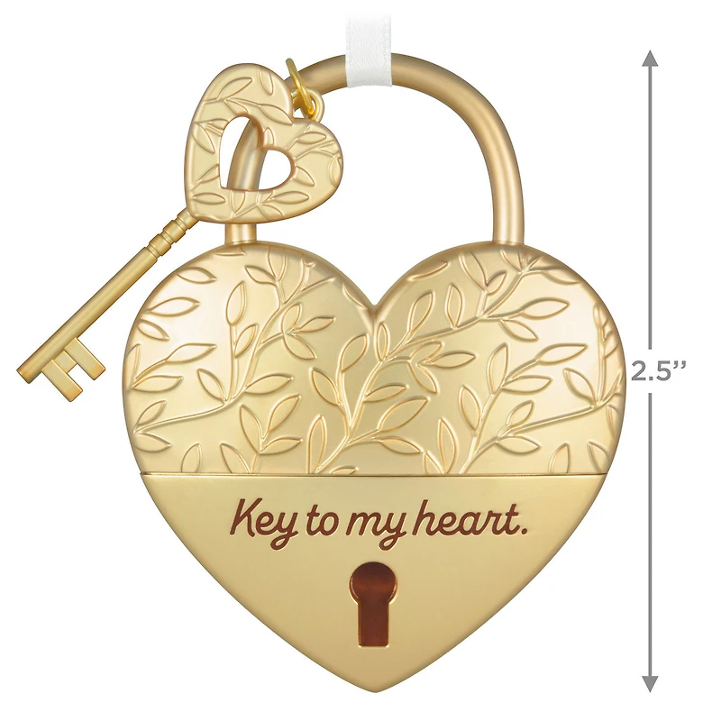 Key to My Heart Metal Ornament for only USD 24.99 | Hallmark