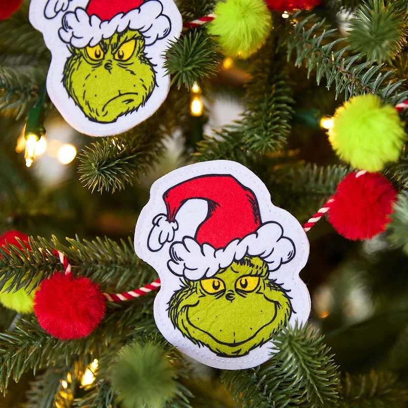 Dr. Seuss's How the Grinch Stole Christmas!™ Fabric Hallmark Garland, 72" for only USD 14.99 | Hallmark