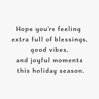 Blessings, Good Vibes and Joyful Moments Thanksgiving Card for only USD 2.00 | Hallmark