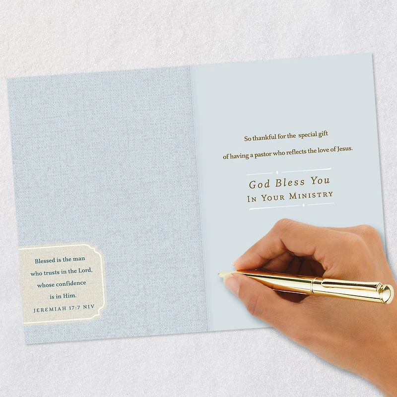 God Has Blessed You Religious Clergy Appreciation Card for Pastor for only USD 2.99 | Hallmark