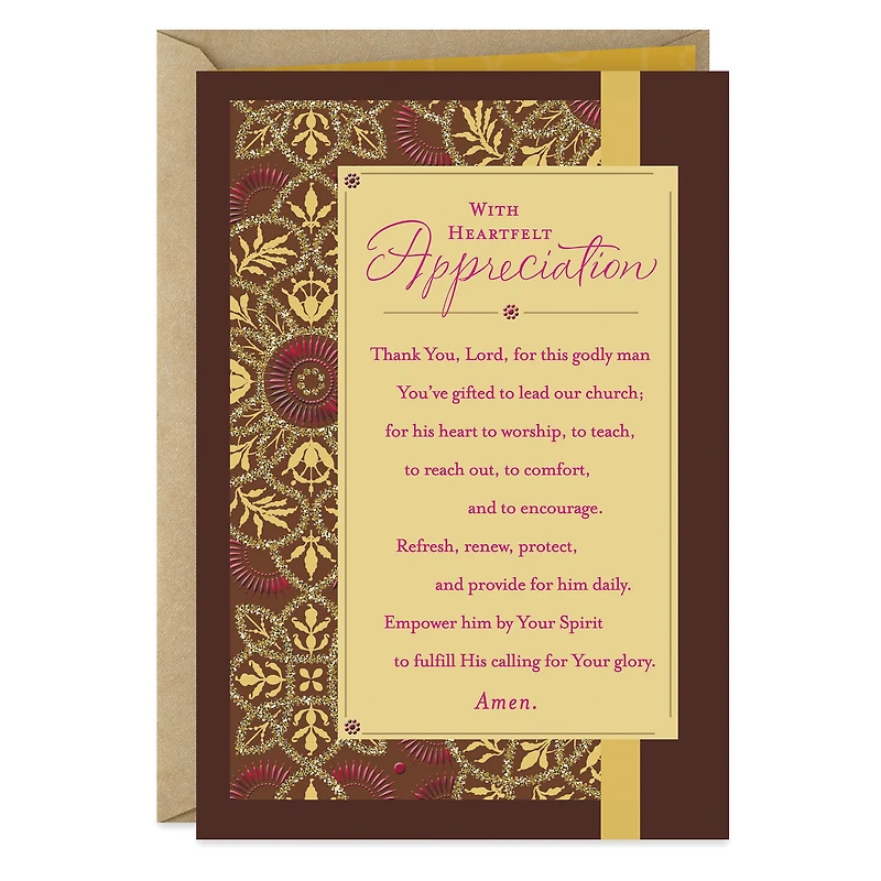 May God Richly Bless You Religious Clergy Appreciation Card for only USD 3.99 | Hallmark