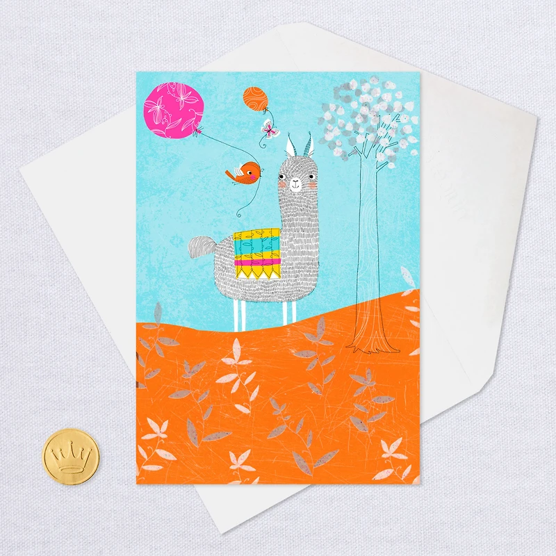 UNICEF Llama Love and Laughter Birthday Card for only USD 3.59 | Hallmark