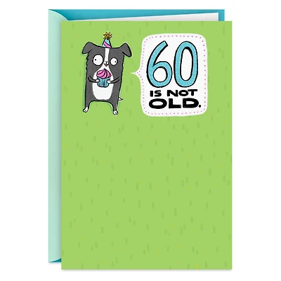 60 Is Not Old Funny 60th Birthday Card for only USD 4.49 | Hallmark