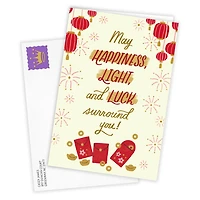 Happiness, Light and Luck Custom Lunar New Year Card for only USD 4.99 | Hallmark