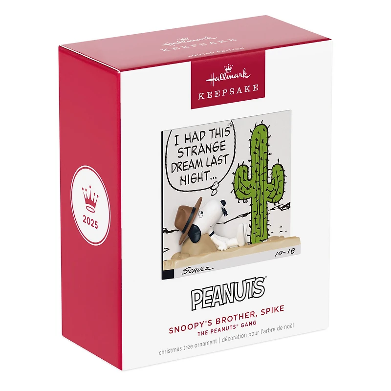 The Peanuts® Gang Snoopy's Brother, Spike Ornament for only USD 23.99 | Hallmark