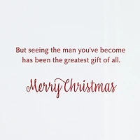 So Proud of the Man You've Become Christmas Card for Grandson for only USD 4.99 | Hallmark