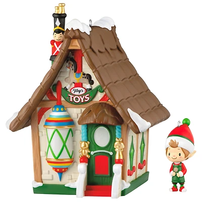 Welcome to Elfville Tony's Toys Ornaments, Set of 2 for only USD 44.99 | Hallmark