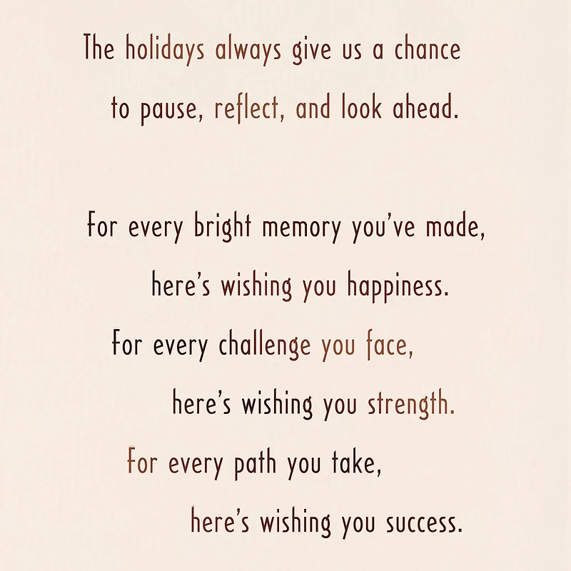 Special Wishes for You Christmas Card for Son for only USD 5.99 | Hallmark