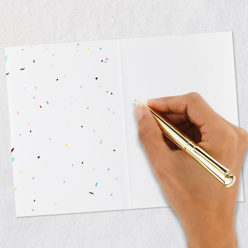 Confetti and Streamers Blank Birthday Card for only USD 5.99 | Hallmark